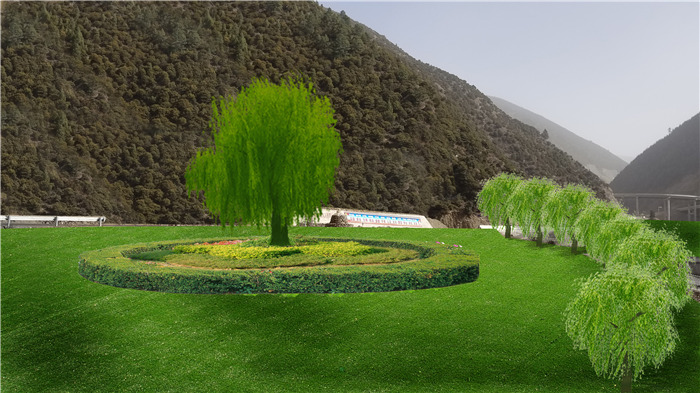 雅江县G318线八角楼乡卧龙寺植被恢复项目设计